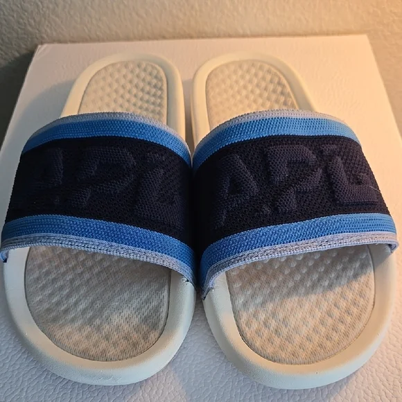 APL | Shoes | Apl Blue And White Slide Sandals Size 9 Mens  display picture 2